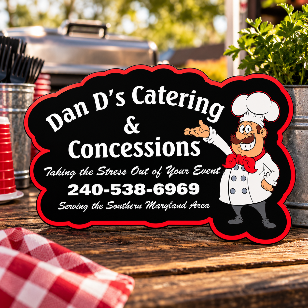 Dan D's Catering and Concessions graphic