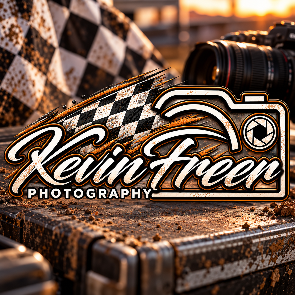 Kevin Freer Photography racing graphic